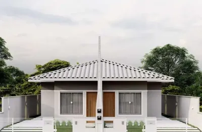 Casa em condomínio fechado com 2 quartos à venda na Rua Olávio de Biase, Barra do Aririú, Palhoça