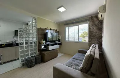 Apartamento semimobiliado com 2 dormitórios no bairro salgado filho