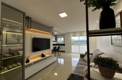 Apartamento semimobiliado no bairro vinhedos com 88m²