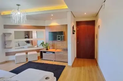 Apartamento mobilidiado com 3 dormitórios e 1 vaga no bairro santa catarina