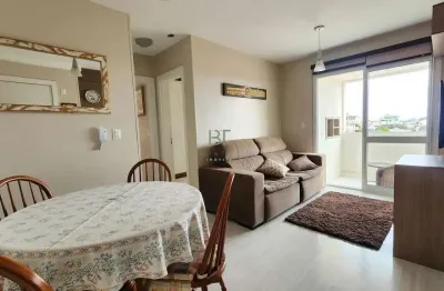 Apartamento mobiliado com 02 dormitórios e 01 vaga no bairro santa lúcia