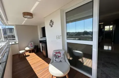 Apartamento mobiliado  3 dormitórios sendo 1 suíte 4 vagas no bairro villagio