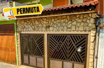 Sobrado para venda em são bernardo do campo, assunção, 3 dormitórios, 1 suíte, 3 banheiros, 2 vagas