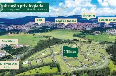 Bella vita bragança paulista - lote exclusivo de 263m², com topografia em declive