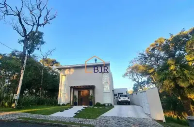 Casa em condomínio fechado com 4 quartos à venda na rua ângelo pianaro, 1631, butiatuvinha, curitiba por r$ 3.500.000