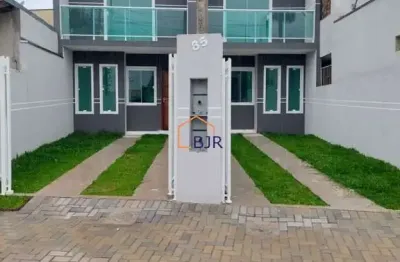 Casa com 3 quartos à venda na rua aurora tedesco dos santos, 85, cidade industrial, curitiba por r$ 395.000