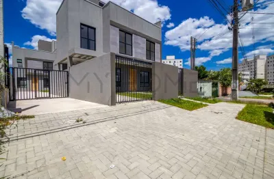 Sobrado à venda no lindóia curitiba - 3 quartos - 102 m²  privativos com terraço e jardim