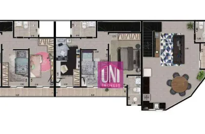 Sobrado com 3 dormitórios à venda, 103 m² por r$ 615.000 - vila pires - santo andré/sp