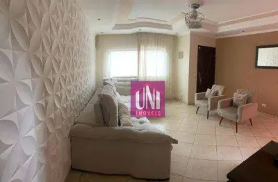 Sobrado com 4 dormitórios à venda, 262 m² por r$ 880.000 - vila alto de santo andré - santo andré/sp