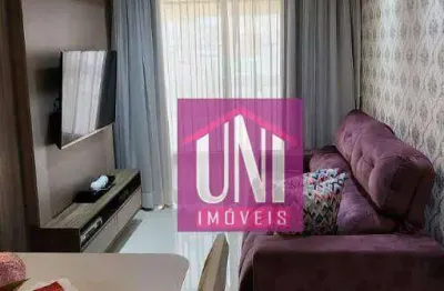 Apartamento com 2 dormitórios à venda, 57 m² por r$ 470.000 - parque das nações - santo andré/sp