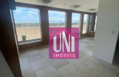 Andar corporativo para alugar, 160 m² por r$ 8.896/mês - rudge ramos - são bernardo do campo/sp