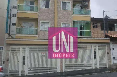 Cobertura com 2 dormitórios à venda, 100 m² por r$ 538.000 - parque das nações - santo andré/sp