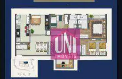 Apartamento com 3 dormitórios à venda, 102 m² por r$ 1.471.901 - alphaville - barueri/sp