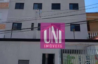Apartamento com 2 dormitórios à venda, 43 m² por r$ 270.000,00 - vila mazzei - santo andré/sp