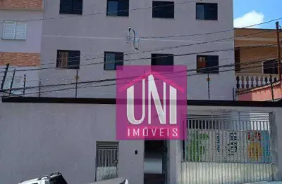 Cobertura com 2 dormitórios à venda, 80 m² por r$ 365.000,00 - vila mazzei - santo andré/sp