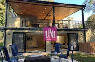 Casa com 5 dormitórios à venda, 405 m² por r$ 4.500.000 - tanque - atibaia/sp