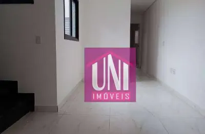 Cobertura com 2 dormitórios à venda, 100 m² por r$ 488.000,00 - parque das nações - santo andré/sp