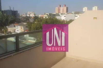 Apartamento duplex com 2 dormitórios à venda, 98 m² por r$ 570.000 - vila curuçá - santo andré/sp