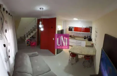 Casa com 2 dormitórios à venda, 76 m² por r$ 499.000 - vila alto de santo andré - santo andré/sp
