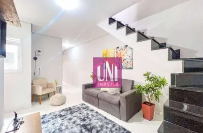 Cobertura com 2 dormitórios à venda, 82 m² - vila guarani - santo andré/sp