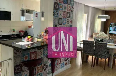 Cobertura com 2 dormitórios para alugar, 95 m² por r$ 3.200/mês - jardim santo antônio - santo andré/sp