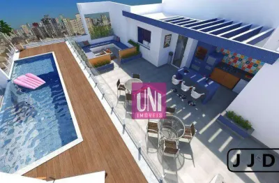 Apartamento com 2 dormitórios à venda, 55 m² por r$ 425.000 - parque das nações - santo andré/sp