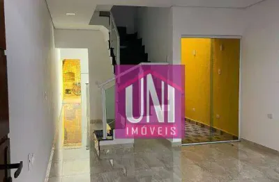 Sobrado com 3 dormitórios à venda, 140 m² por r$ 745.000 - vila camilópolis - santo andré/sp