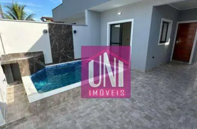 Casa com 2 dormitórios à venda, 375 m² por r$ 375.000,00 - itaóca - mongaguá/sp