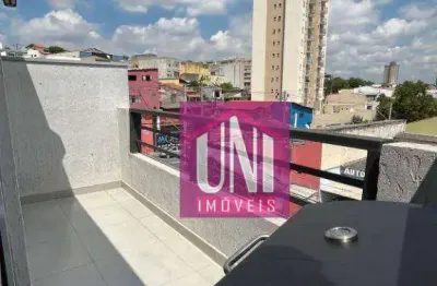 Apartamento duplex com 2 dormitórios à venda, 50 m² por r$ 345.000,00 - vila francisco matarazzo - santo andré/sp
