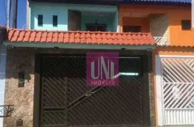 Sobrado com 4 dormitórios à venda, 204 m² por r$ 960.000 - vila curuçá - santo andré/sp