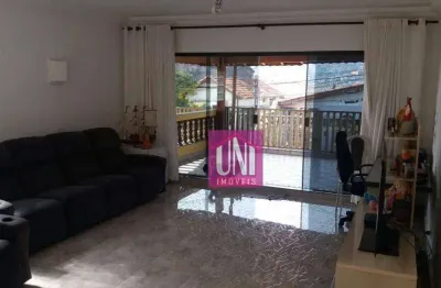 Casa com 3 dormitórios à venda, 307 m² - vila clarice - santo andré/sp