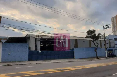Galpão para alugar, 2184 m² por r$ 34.900/mês - taboão - são bernardo do campo/sp