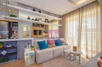 Apartamento com 2 dormitórios à venda, 50 m² por r$ 428.000,00 - parque das nações - santo andré/sp