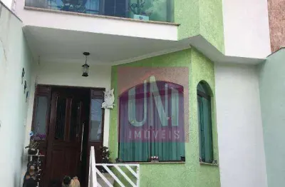 Sobrado com 3 dormitórios à venda, 260 m² por r$ 920.000,00 - vila curuçá - santo andré/sp