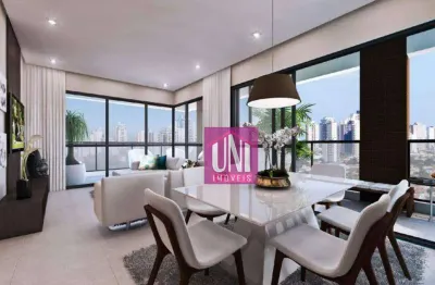 Apartamento com 3 dormitórios à venda, 133 m² por r$ 1.162.895,00 - jardim - santo andré/sp