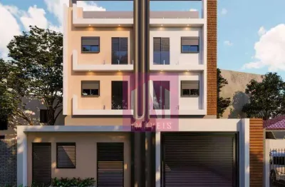 Cobertura com 2 dormitórios à venda, 82 m² por r$ 359.000 - jardim vila rica - santo andré/sp
