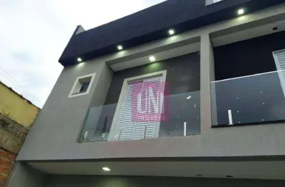 Sobrado com 3 dormitórios à venda, 125 m² por r$ 998.000,00 - jardim bela vista - santo andré/sp