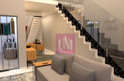Casa com 2 dormitórios à venda, 90 m² por r$ 550.000,00 - parque oratório - santo andré/sp