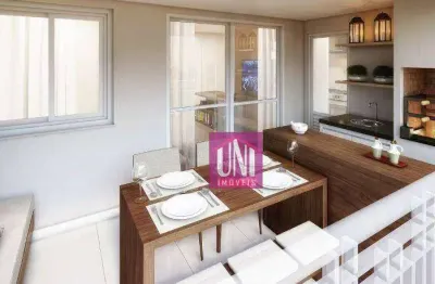 Apartamento com 2 dormitórios à venda, 95 m² por r$ 1.163.000 - jardim pedroso - mauá/sp