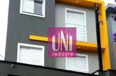 Cobertura com 2 dormitórios à venda, 100 m² por r$ 380.000,00 - jardim las vegas - santo andré/sp