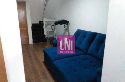 Cobertura com 2 dormitórios à venda, 90 m² por r$ 408.000 - jardim cambuí - santo andré/sp