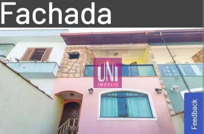 Sobrado com 3 dormitórios à venda, 220 m² por r$ 780.000,00 - parque das nações - santo andré/sp