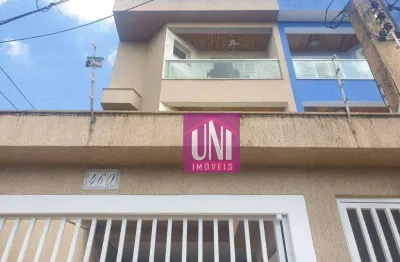 Apartamento com 3 dormitórios à venda, 94 m² por r$ 470.000 - jardim santo antônio - santo andré/sp