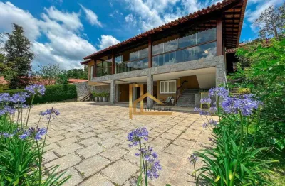 Casa de alto padrão com 5 quartos no green valley em albuquerque - teresópolis-rj