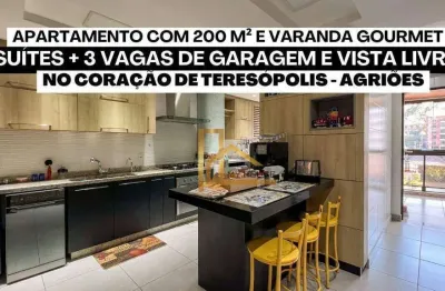 Viva com estilo no coração de teresópolis: 4 suítes, vista panorâmica e lazer completo - confira!