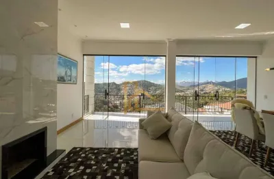 Casa dos sonhos em teresópolis – 4 suítes, área gourmet , piscina e conforto na barra do imbuí