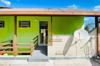 Casa com 2 dormitórios para alugar, 65 m² por r$ 1.450/mês - cascata guarani - teresópolis/rj