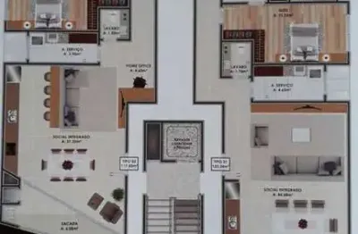 Apartamento com 5 quartos à venda na Avenida Prefeito Cirino Adolfo Cabral, 9653, Gravata, Navegantes