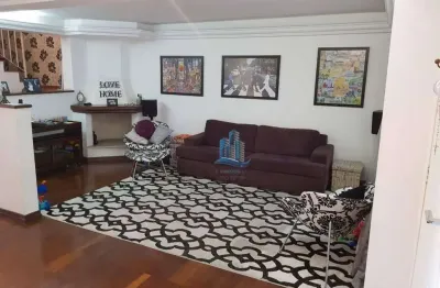 Sobrado com 4 dormitórios à venda, 211 m² por r$ 860.000,00 - campestre - santo andré/sp