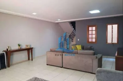 Sobrado com 4 dormitórios à venda, 404 m² por r$ 2.015.000,00 - campestre - santo andré/sp